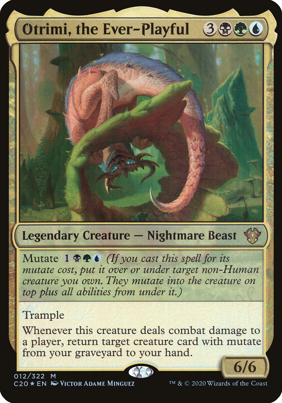 Otrimi, the Ever-Playful (Oversized) [Commander 2020 Oversized] | Gamer Loot