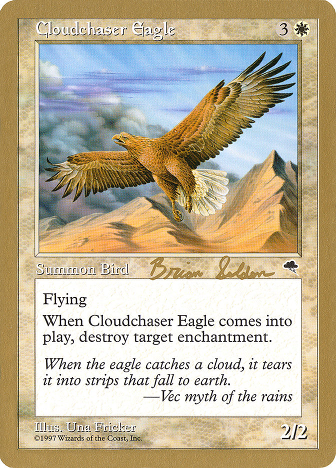 Cloudchaser Eagle (Brian Selden) [World Championship Decks 1998] | Gamer Loot