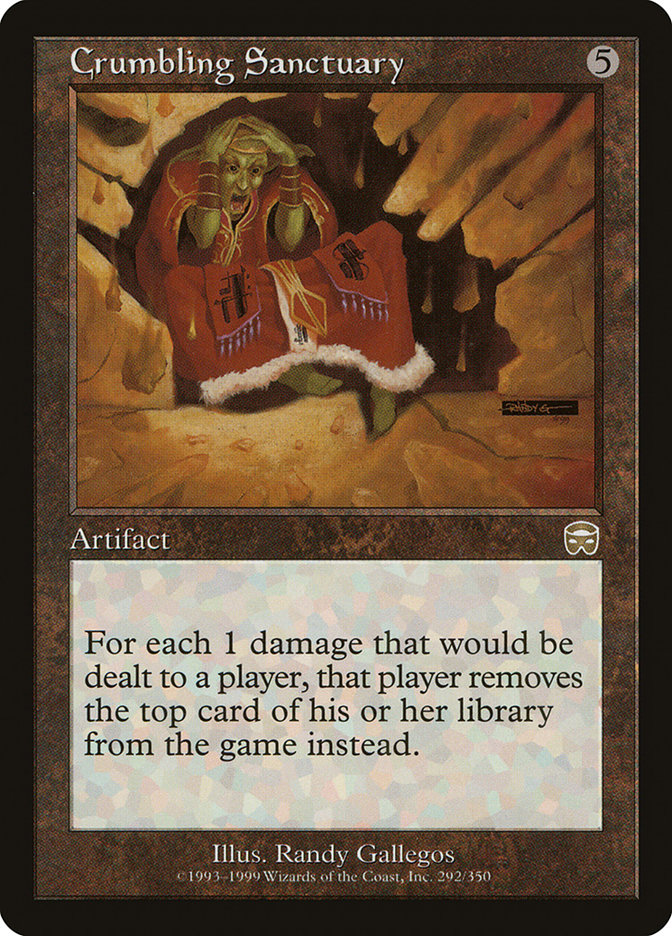 Crumbling Sanctuary [Mercadian Masques] | Gamer Loot