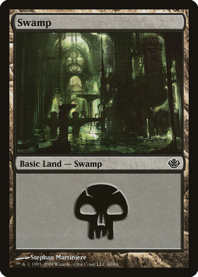 Swamp (60) [Duel Decks: Garruk vs. Liliana] | Gamer Loot