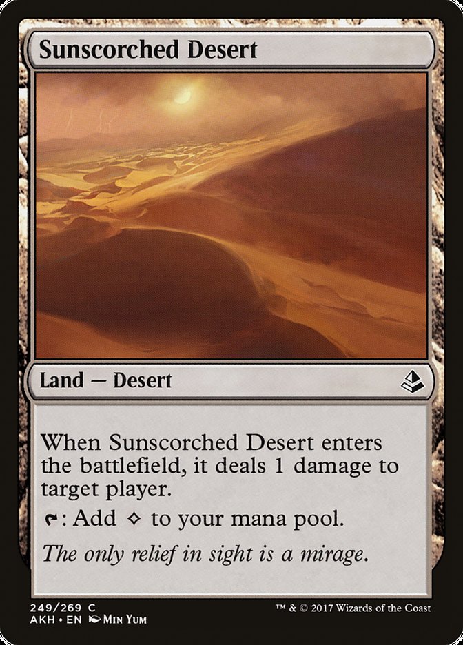 Sunscorched Desert [Amonkhet] | Gamer Loot