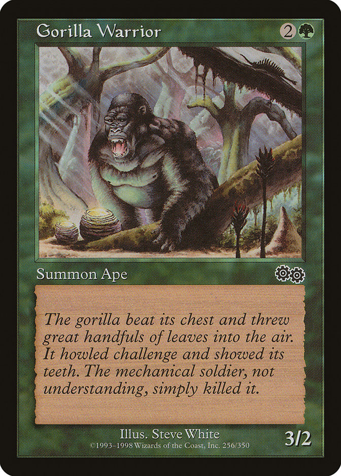 Gorilla Warrior [Urza's Saga] | Gamer Loot