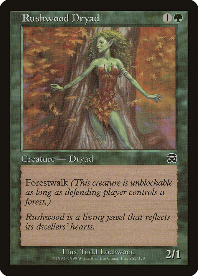 Rushwood Dryad [Mercadian Masques] | Gamer Loot