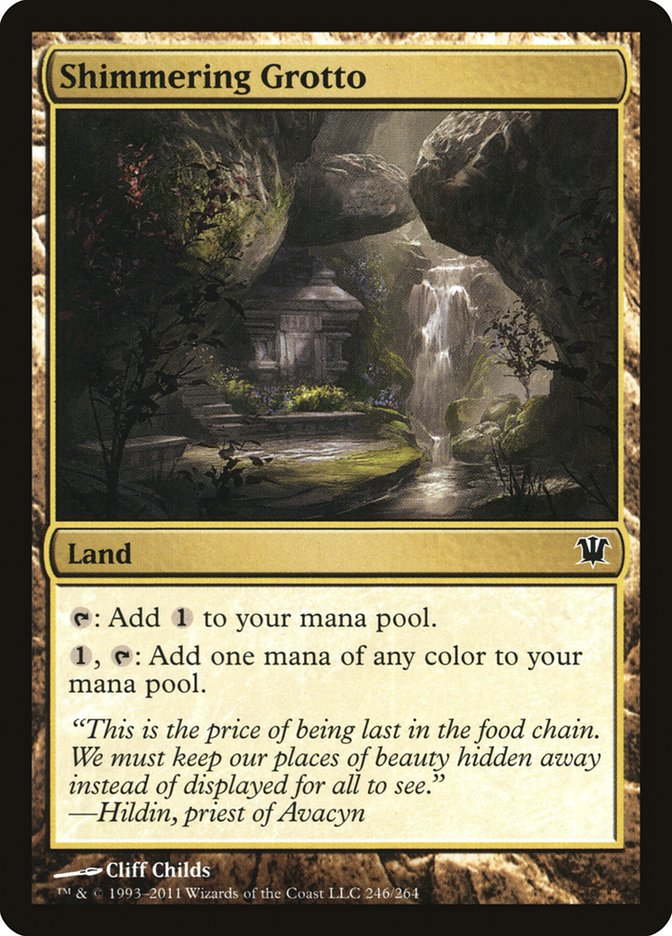 Shimmering Grotto [Innistrad] | Gamer Loot