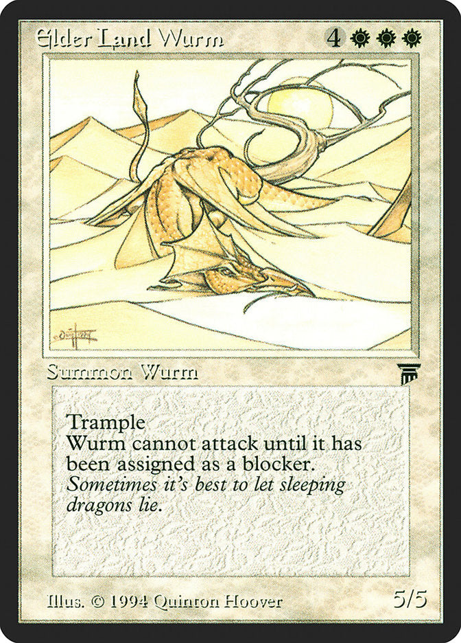Elder Land Wurm [Legends] | Gamer Loot