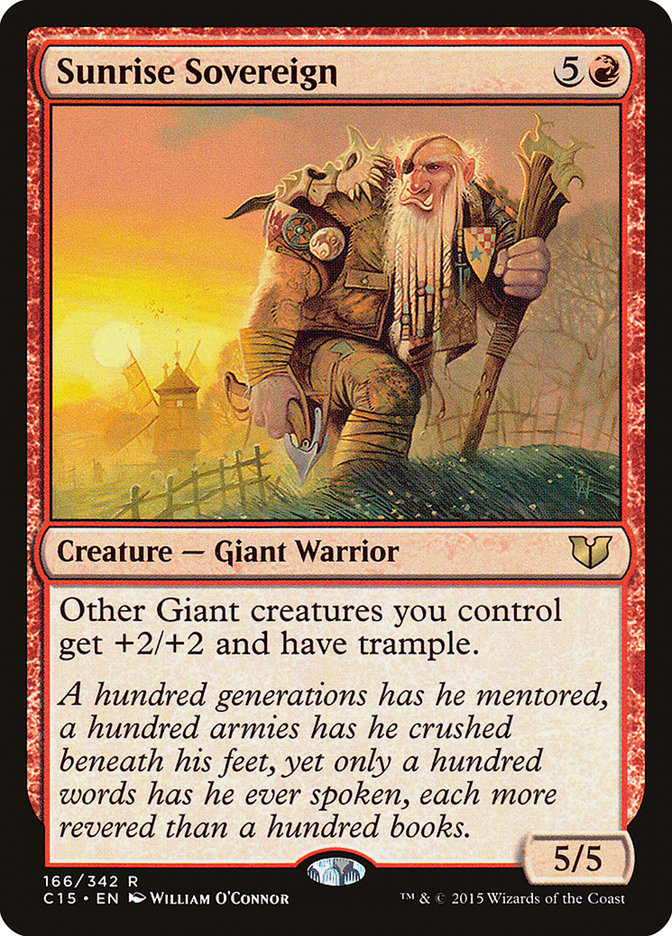 Sunrise Sovereign [Commander 2015] | Gamer Loot