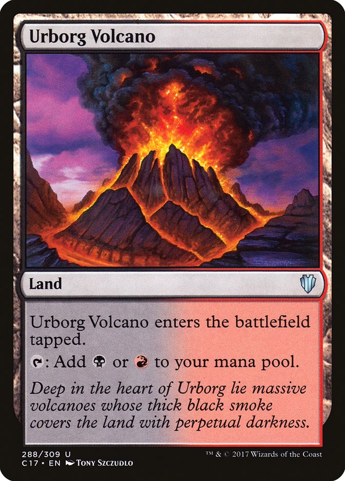 Urborg Volcano [Commander 2017] | Gamer Loot