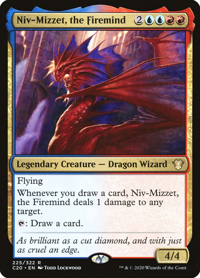 Niv-Mizzet, the Firemind [Commander 2020] | Gamer Loot