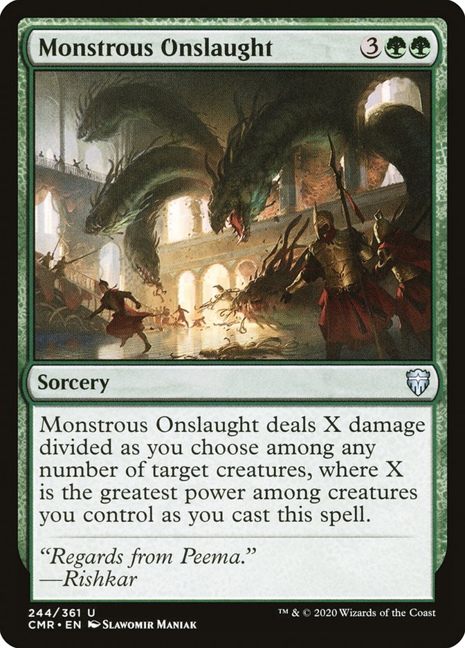 Monstrous Onslaught [Commander Legends] | Gamer Loot