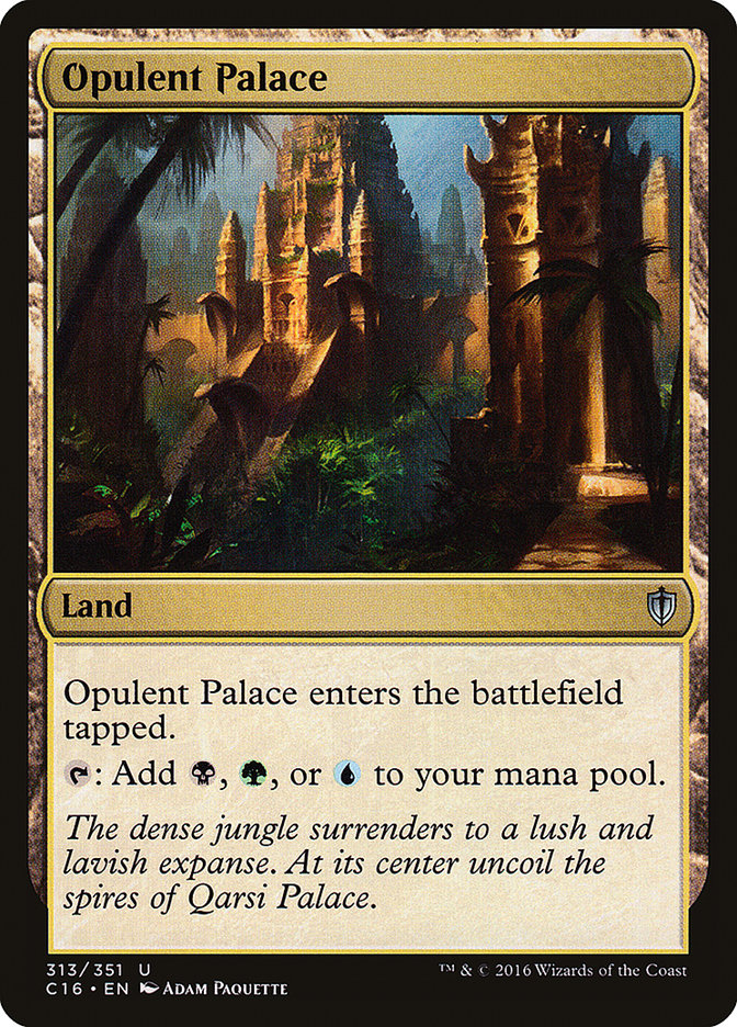 Opulent Palace [Commander 2016] | Gamer Loot