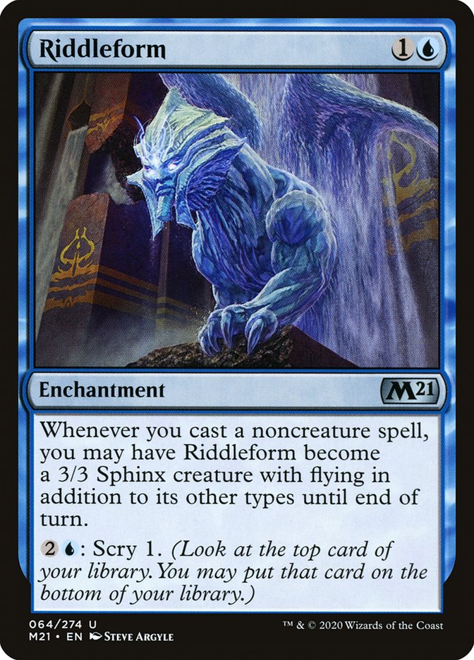 Riddleform [Core Set 2021] | Gamer Loot