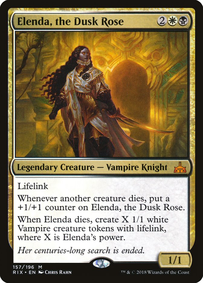 Elenda, the Dusk Rose [Rivals of Ixalan] | Gamer Loot