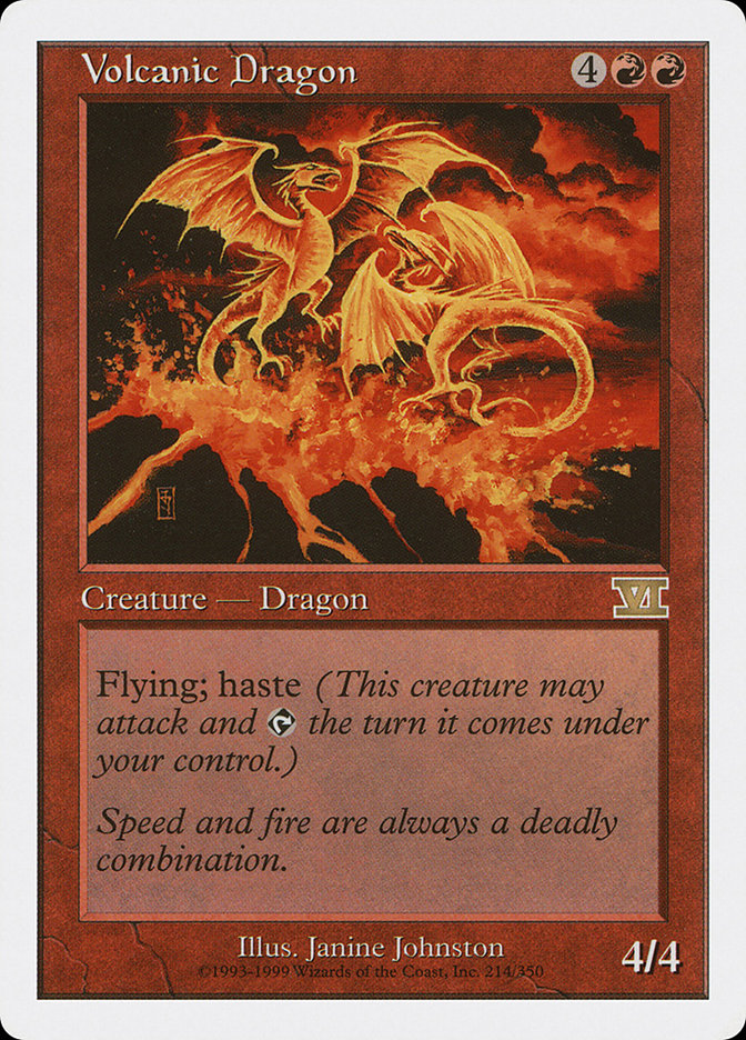 Volcanic Dragon [Classic Sixth Edition] | Gamer Loot