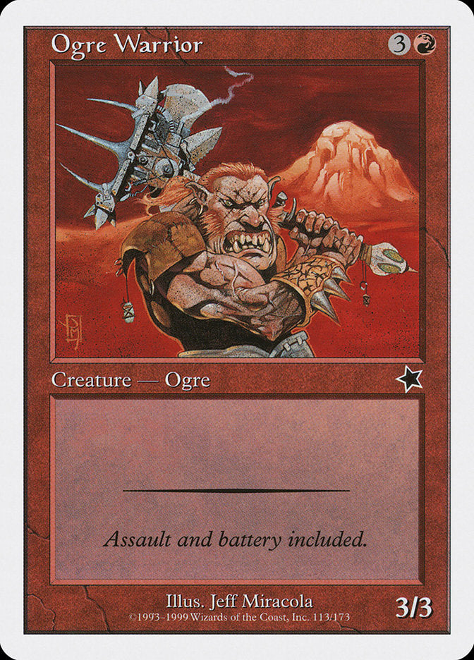 Ogre Warrior [Starter 1999] | Gamer Loot