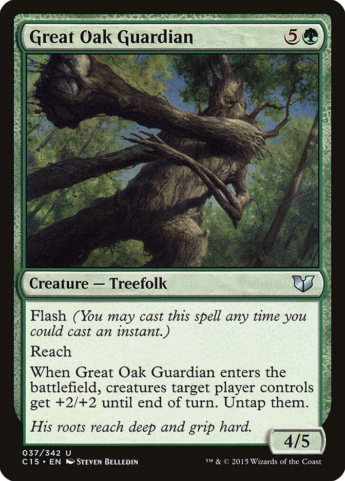 Great Oak Guardian [Commander 2015] | Gamer Loot