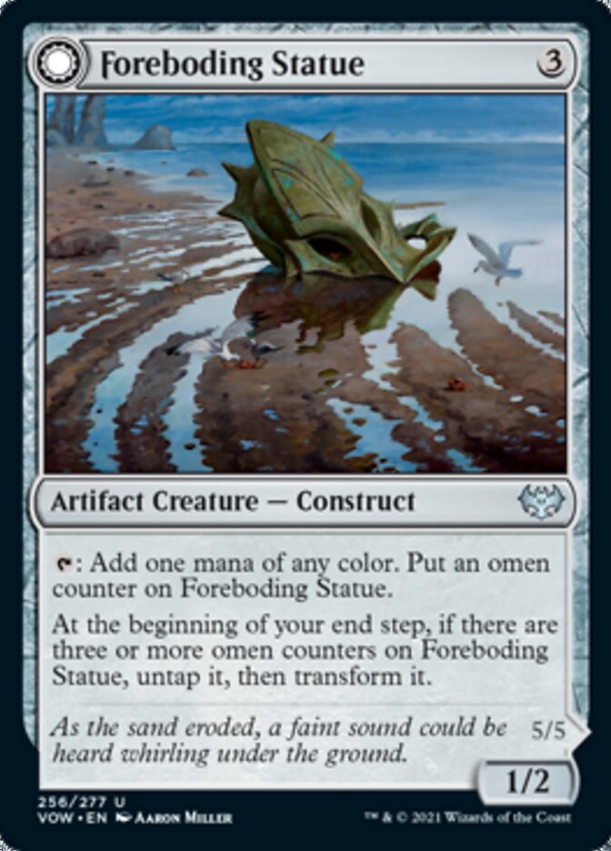 Foreboding Statue // Forsaken Thresher [Innistrad: Crimson Vow] | Gamer Loot