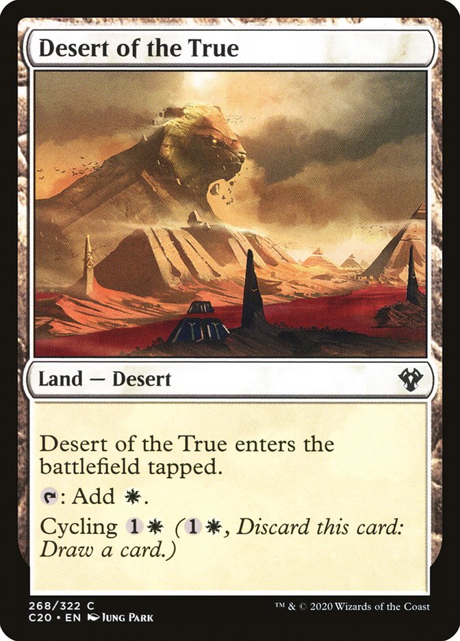 Desert of the True [Commander 2020] | Gamer Loot