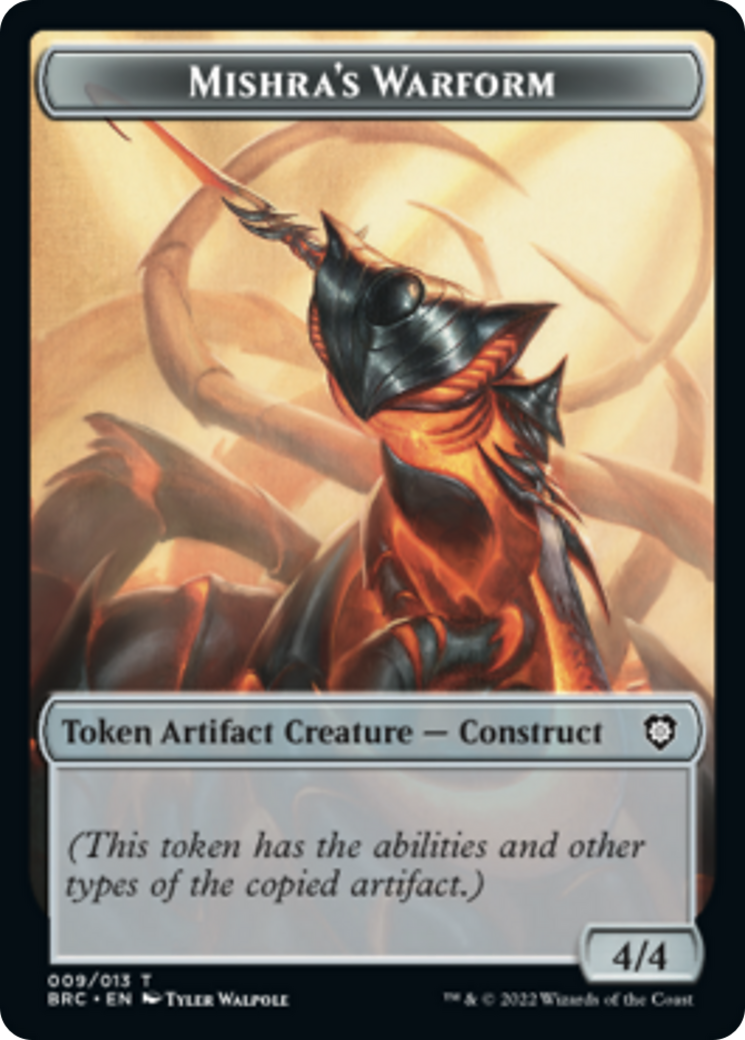 Mishra's Warform // Inkling Double-Sided Token [The Brothers' War Commander Tokens] | Gamer Loot