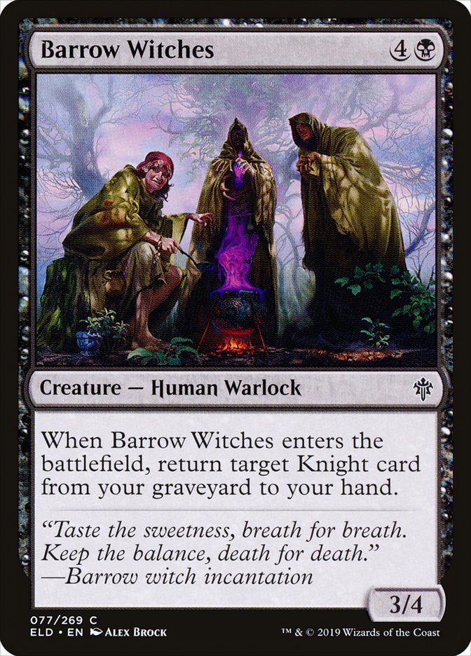 Barrow Witches [Throne of Eldraine] | Gamer Loot