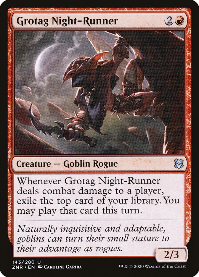 Grotag Night-Runner [Zendikar Rising] | Gamer Loot