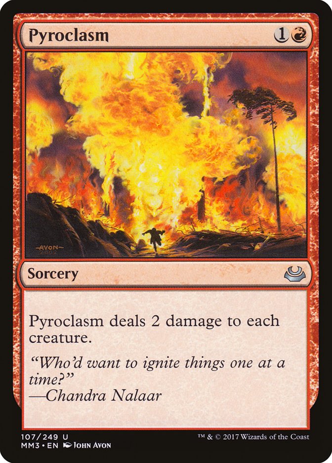 Pyroclasm [Modern Masters 2017] | Gamer Loot