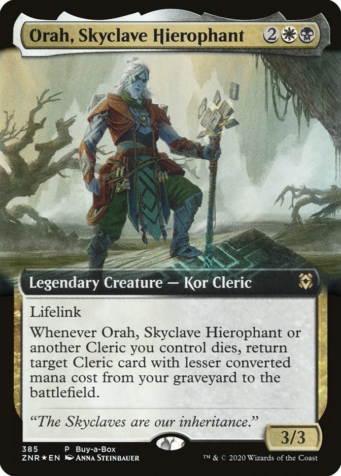 Orah, Skyclave Hierophant (Buy-A-Box) [Zendikar Rising] | Gamer Loot