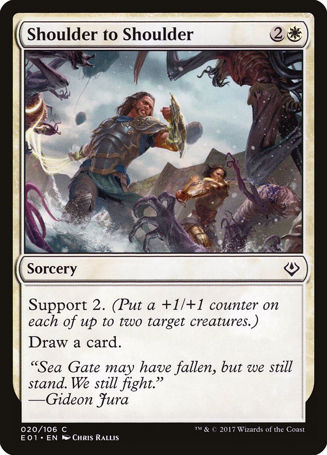 Shoulder to Shoulder [Archenemy: Nicol Bolas] | Gamer Loot