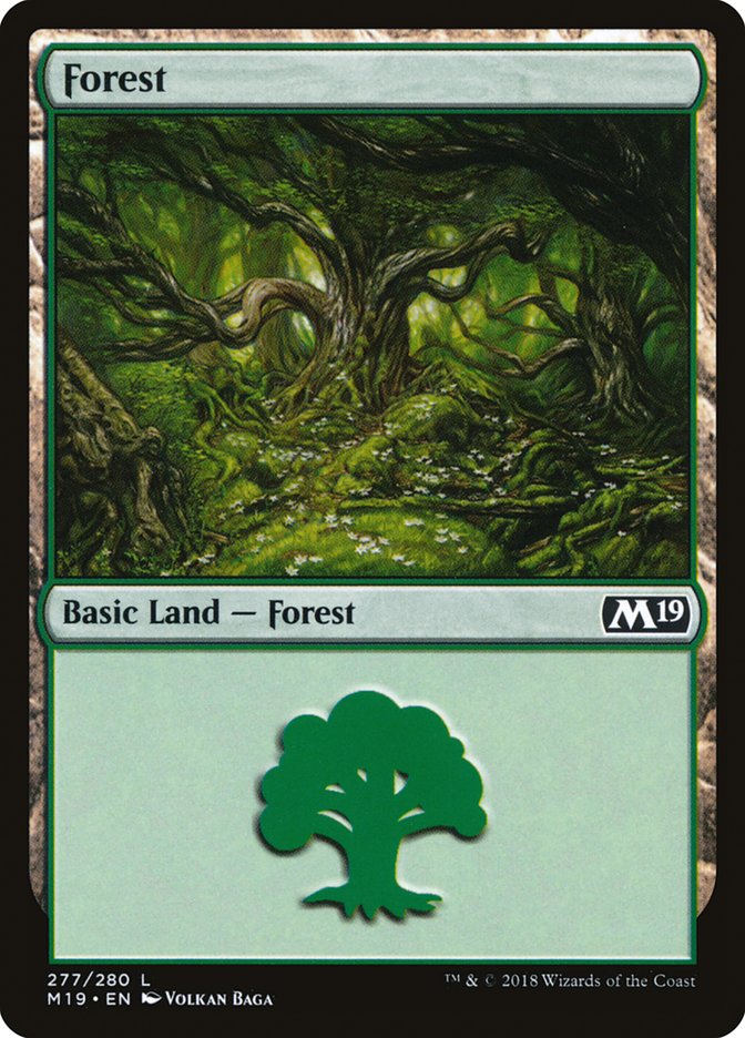 Forest (277) [Core Set 2019] | Gamer Loot