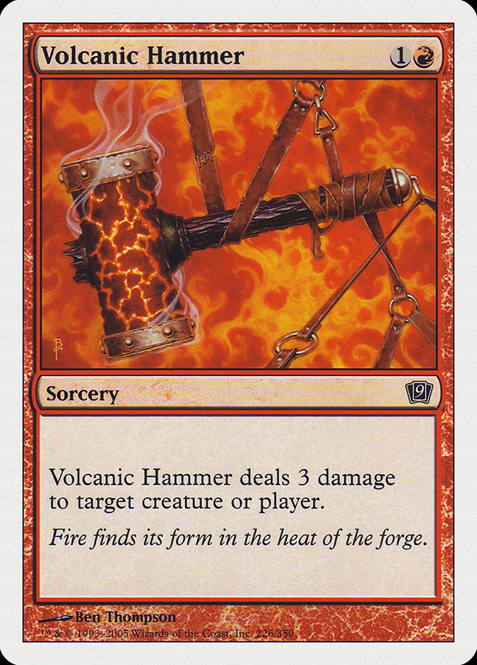 Volcanic Hammer [Ninth Edition] | Gamer Loot