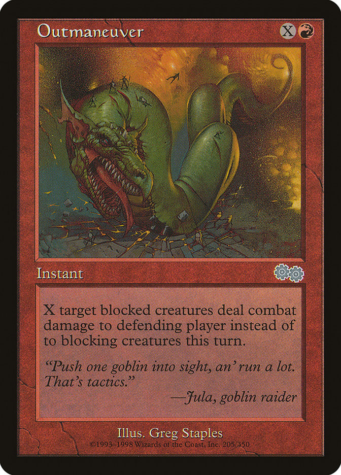 Outmaneuver [Urza's Saga] | Gamer Loot