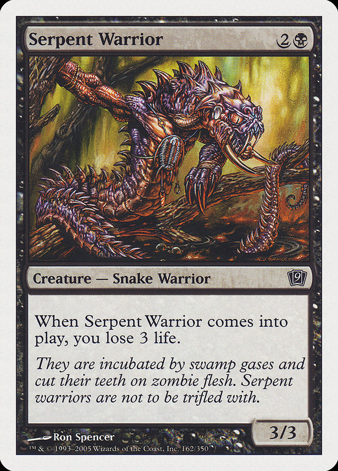 Serpent Warrior [Ninth Edition] | Gamer Loot