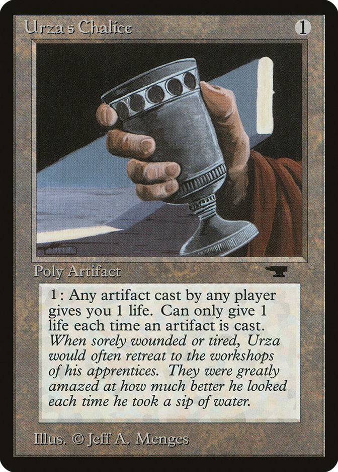 Urza's Chalice [Antiquities] | Gamer Loot