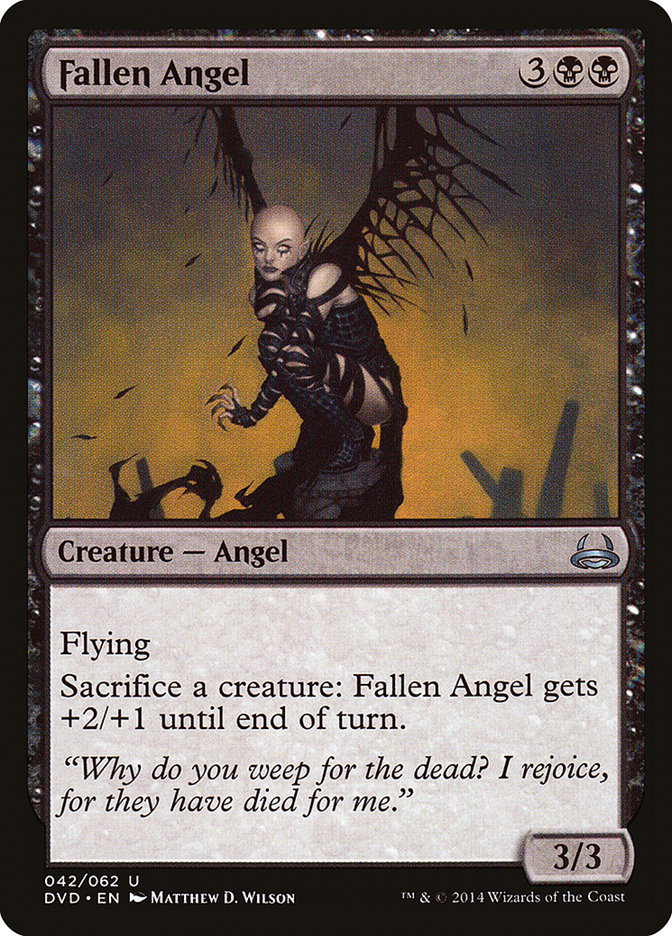 Fallen Angel (Divine vs. Demonic) [Duel Decks Anthology] | Gamer Loot