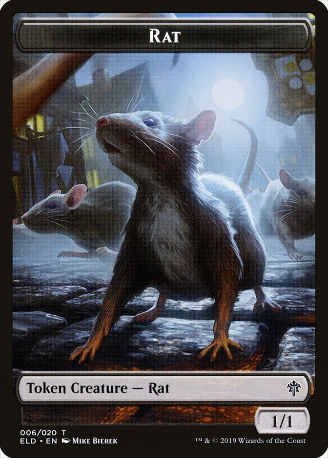 Rat [Throne of Eldraine Tokens] | Gamer Loot