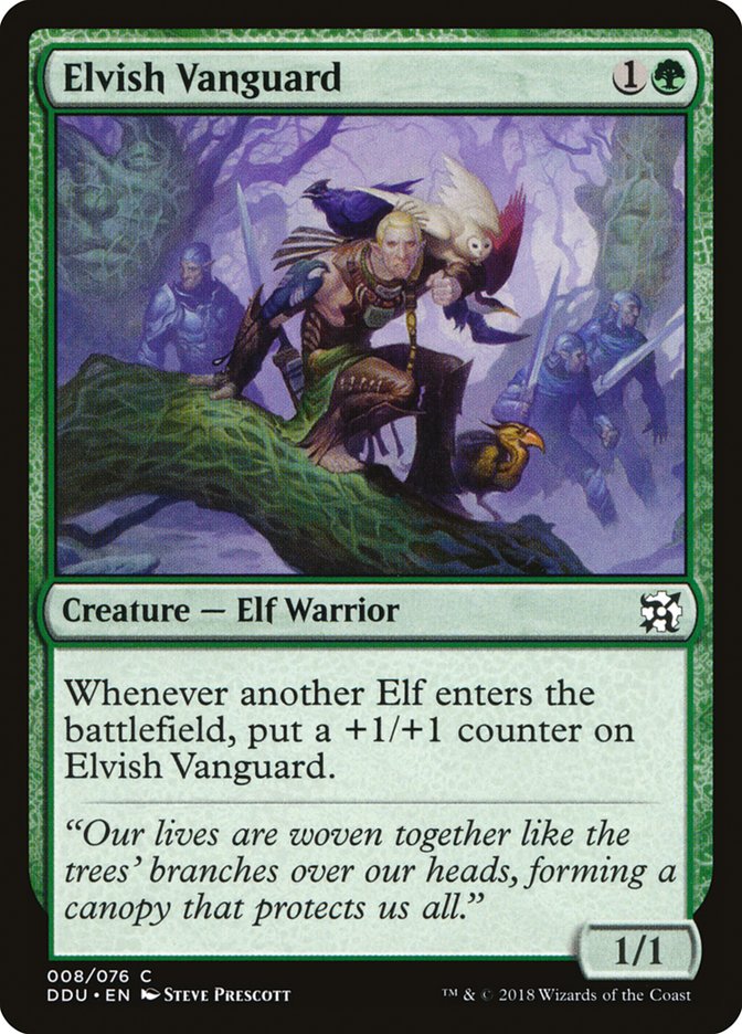 Elvish Vanguard [Duel Decks: Elves vs. Inventors] | Gamer Loot