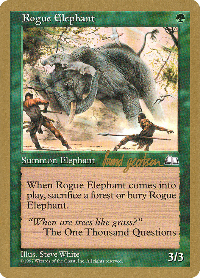 Rogue Elephant (Svend Geertsen) [World Championship Decks 1997] | Gamer Loot