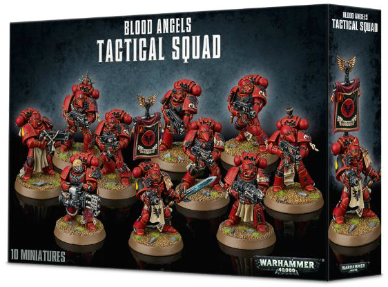 Blood Angels : Tactical Squad | Gamer Loot
