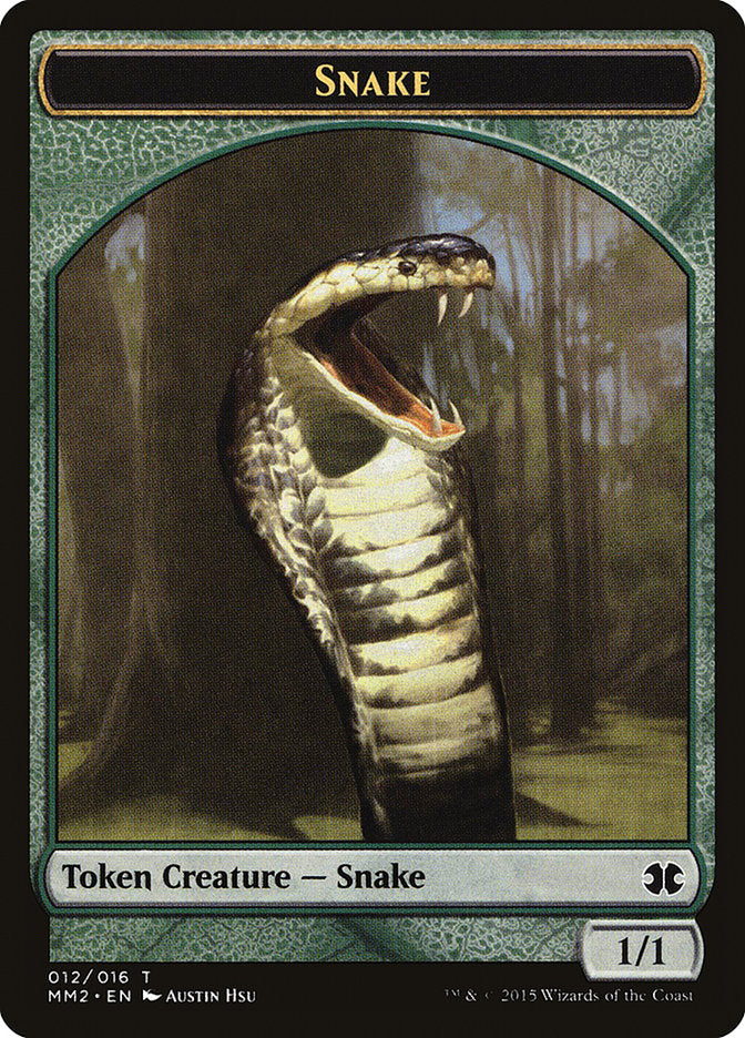 Snake [Modern Masters 2015 Tokens] | Gamer Loot