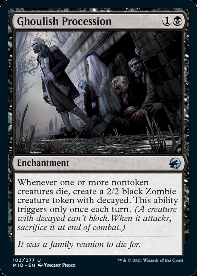 Ghoulish Procession [Innistrad: Midnight Hunt] | Gamer Loot