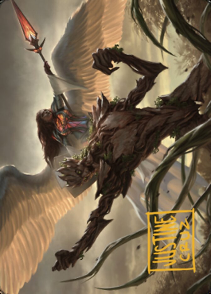 Strength of the Coalition Art Card (Gold-Stamped Signature) [Dominaria United Art Series] | Gamer Loot