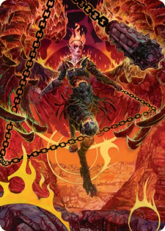 Zariel, Archduke of Avernus Art Card [Dungeons & Dragons: Adventures in the Forgotten Realms Art Series] | Gamer Loot