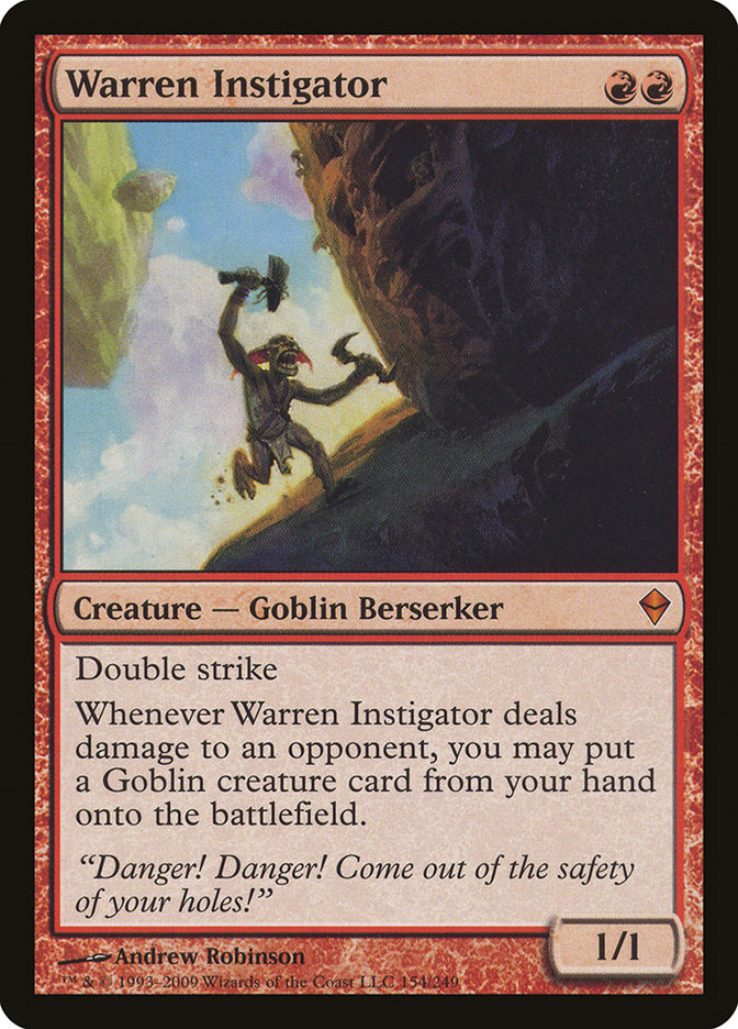 Warren Instigator [Zendikar] | Gamer Loot