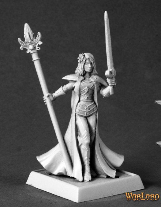 Reaper Bones Miniatures: Joeliyn, Sister of the Blade Warlord | Gamer Loot