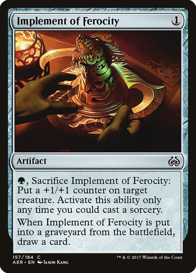 Implement of Ferocity [Aether Revolt] | Gamer Loot