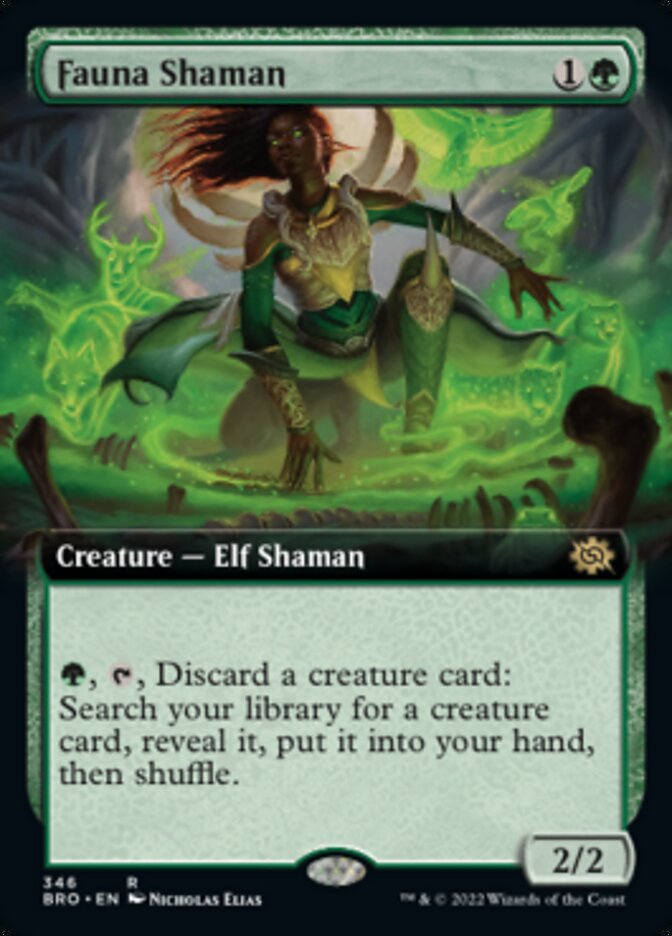 Fauna Shaman (Extended Art) [The Brothers' War] | Gamer Loot