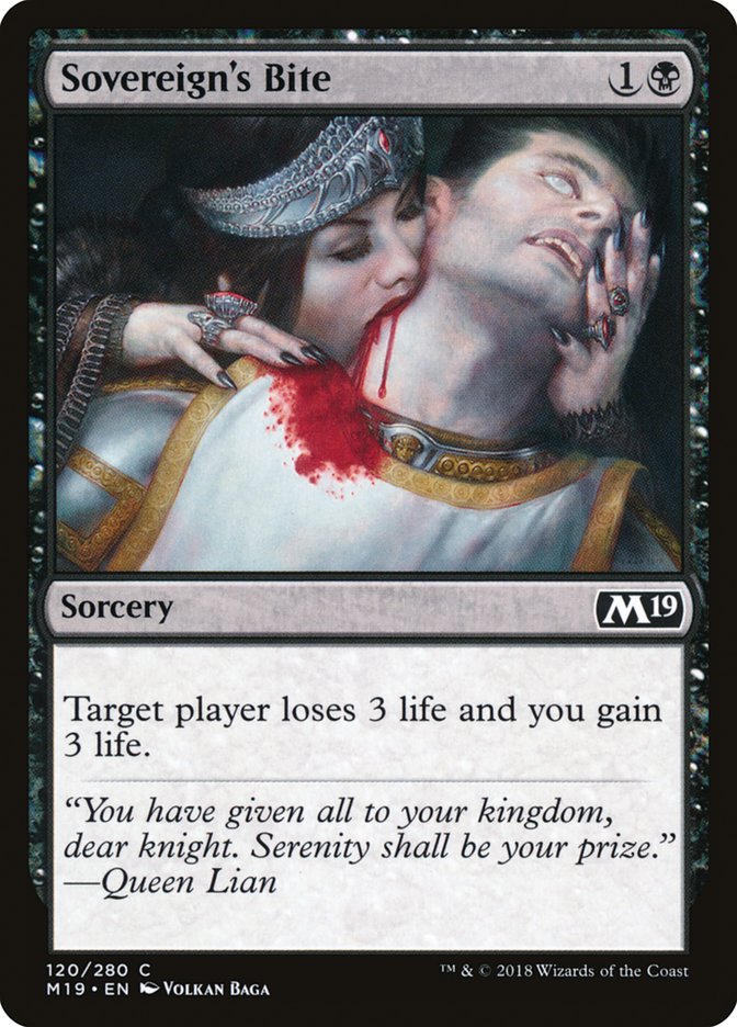 Sovereign's Bite [Core Set 2019] | Gamer Loot