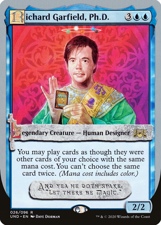 Richard Garfield, Ph.D. [Unsanctioned] | Gamer Loot