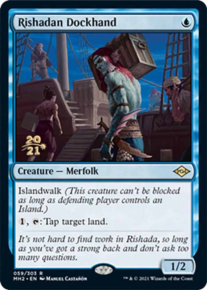 Rishadan Dockhand [Modern Horizons 2 Prerelease Promos] | Gamer Loot