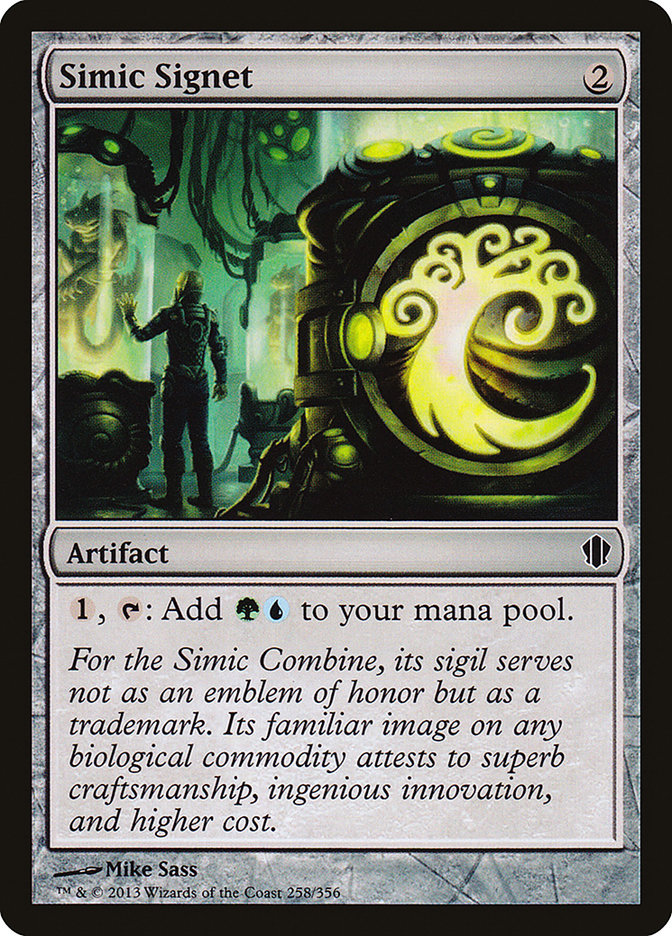 Simic Signet [Commander 2013] | Gamer Loot