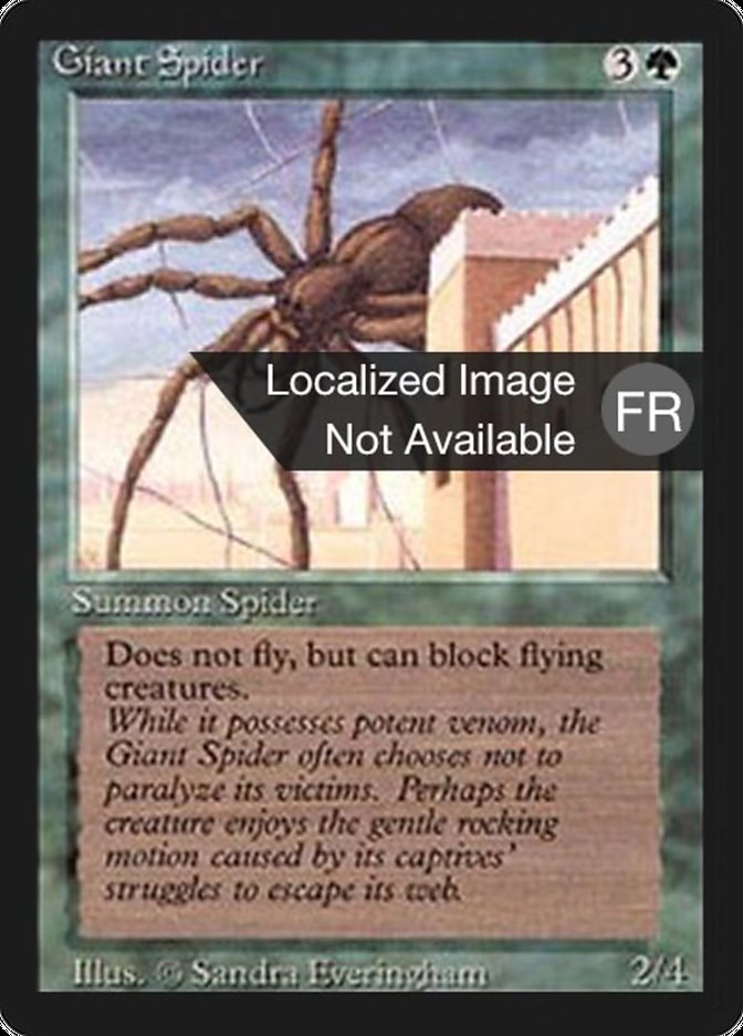 Giant Spider [Foreign Black Border] | Gamer Loot